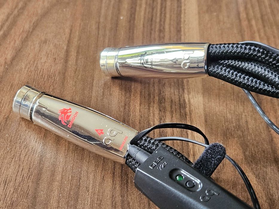 Interkonekt XLR 1m – replika AudioQuest Dragon (Hi-End)