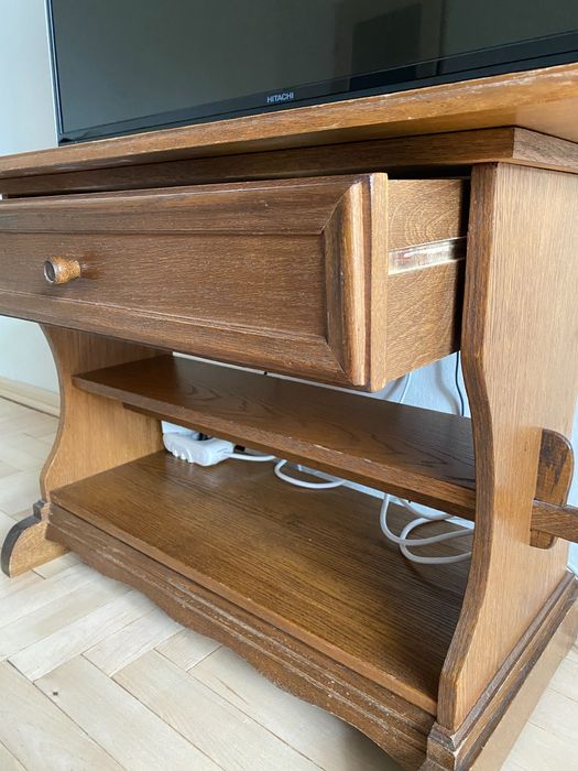 Тумба дубовая маленькая под TV