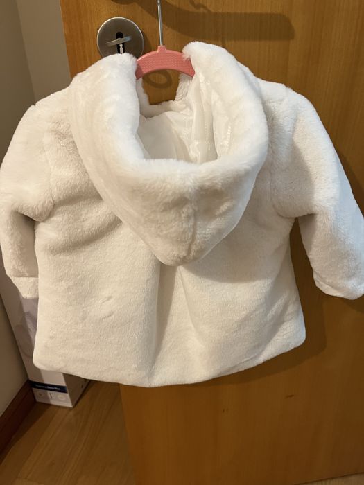 Casaco de pelo menina 12 Meses