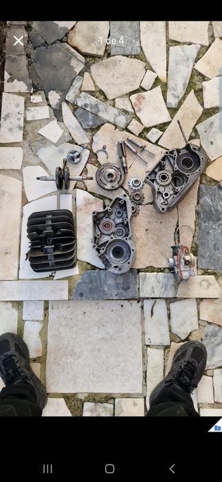 Eletrica motor sachs, peças