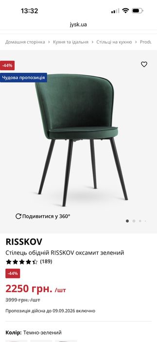 Стільці на кухню