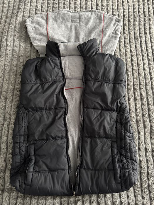 Теплий чохол в коляску на флісі