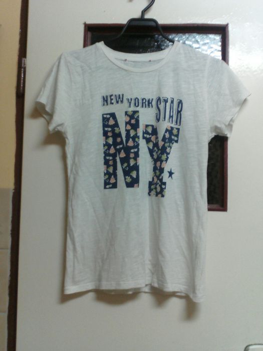 80. Bawełniana koszulka/bluzeczka damska rozmiar S/M