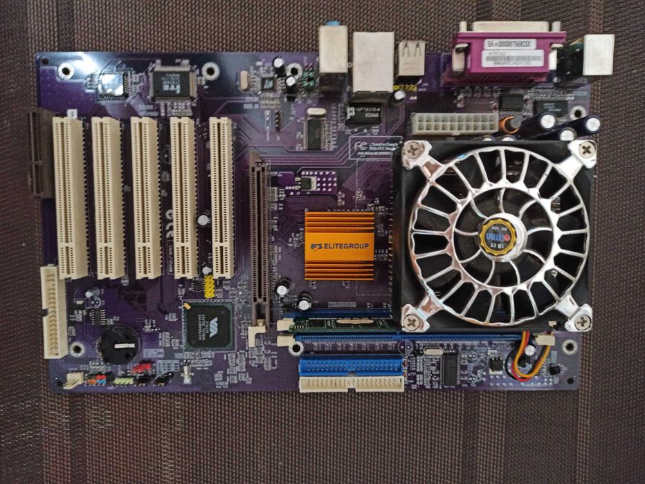 Комплект AMD Sempron 2400 + ElitGroup K7VTA3 + DDR 256 Mb