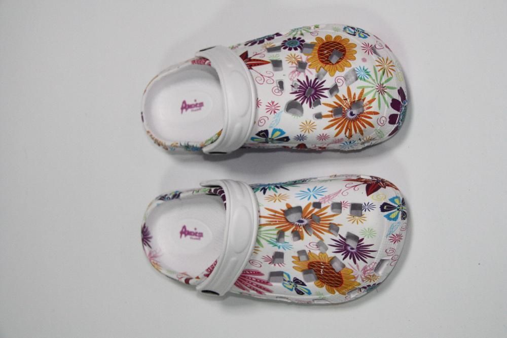 Klapki American kwiaty ala croksy 36 - 41 nowe!!!