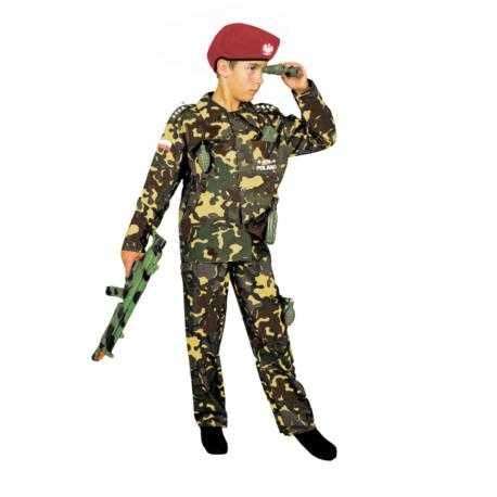 Strój Żołnierz Polski rozmiar 146/152 wojsko moro militaria armia