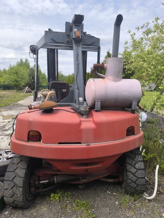 Linde H80 wózek widłowy, nowe długie widły