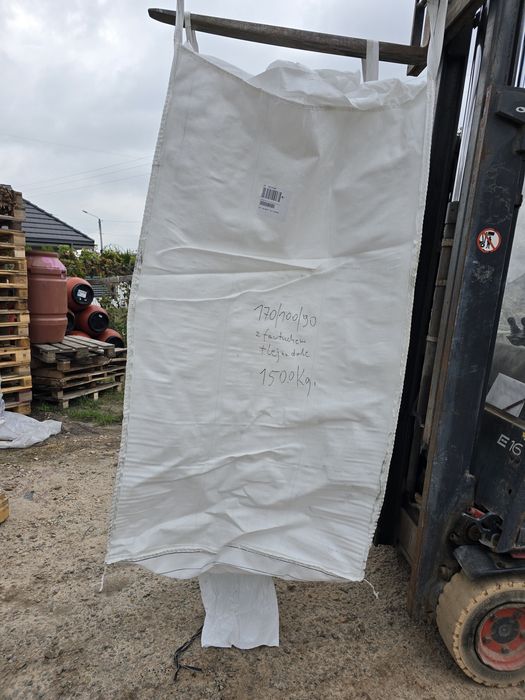 Worki big bag po regranulacie, pelet 170/100/90  ,1500kg