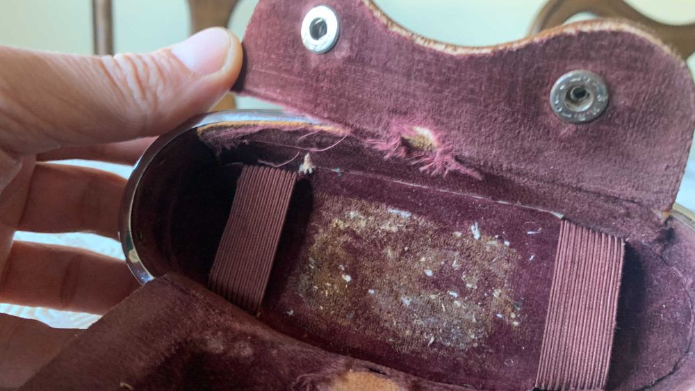 Câmara Vintage Zeiss Ikon Contaflex + Estojo Original