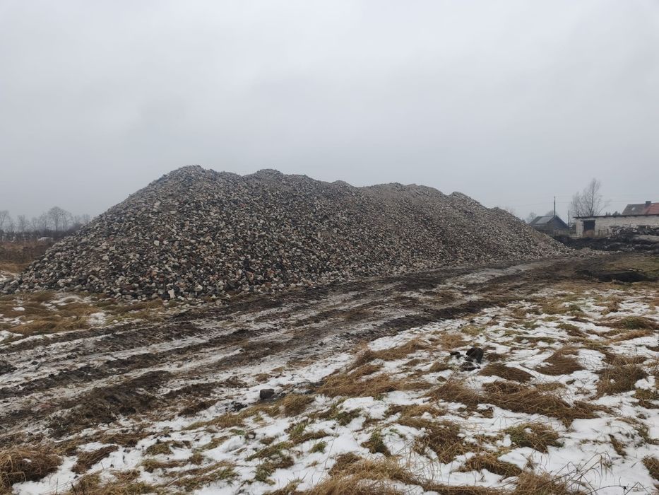 Gruz betonowy i mieszany