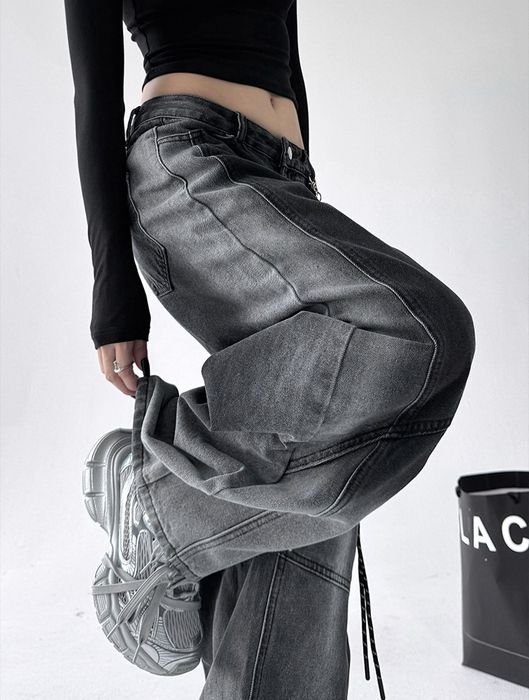 Жіночі  джинси Bershka, Baggy