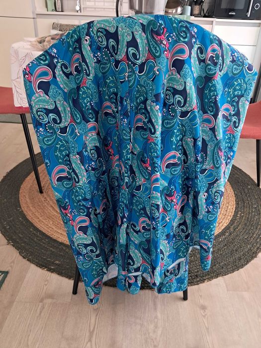 Calças largas de cintura alta para mulher, tamanho XL