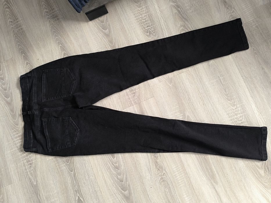 Czarne jeansy Next Skinny Fit W30 L33
