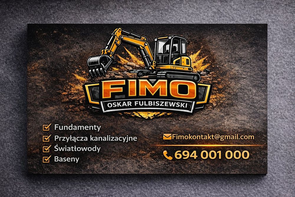 Usługi minikoparką