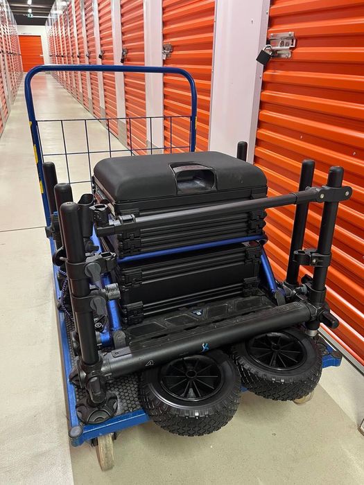 zestaw zawodowy Preston Absolute 36 Seatbox Blue Edition