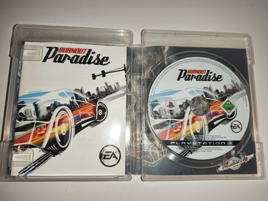 Gra Ps3 Burnout Paradise gry PlayStation 3 Minecraft Lego Sonic Mafia