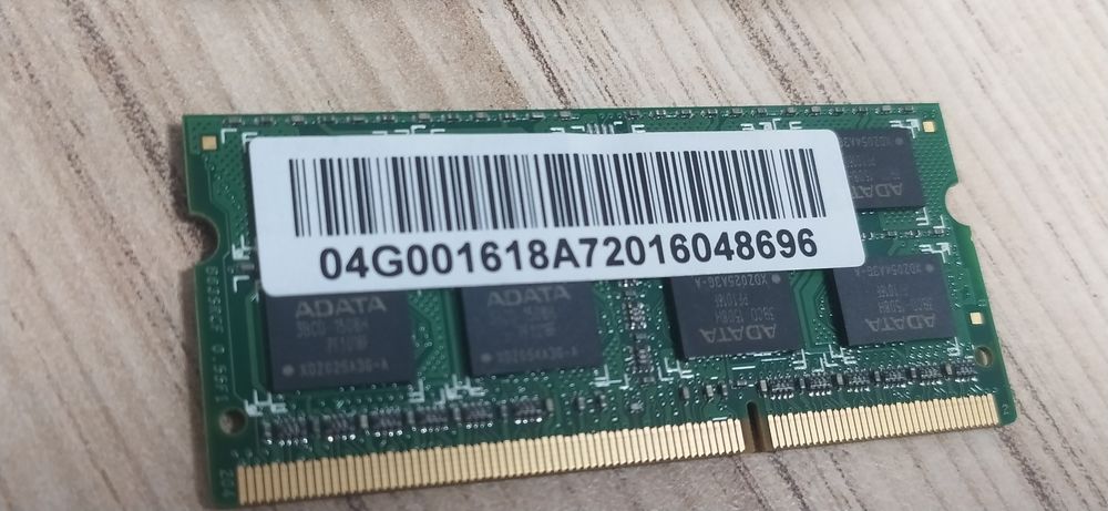 RAM ADATA, 2 pamięci po 2GB 2Rx8 DDR3 PC3