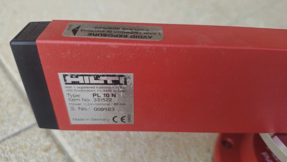 Poziomica laserowa Hilti PL 10 N