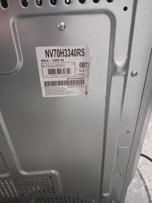 Piekarnik samsung NV70H3340RS na części