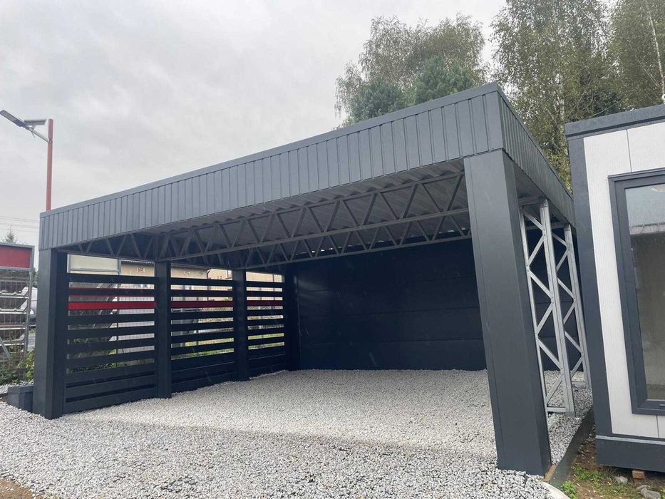 Carport S1 / Wiata / Pergola - w technologii LGS do samodzielnego montażu – 36 m²