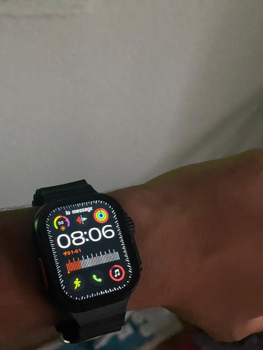 Smartwatch estilo Apple Watch Ultra 2 - Preto