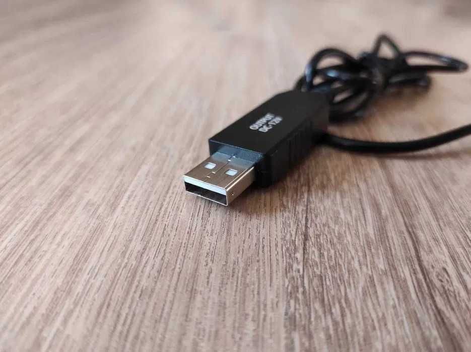 USB кабель живлення з 5v на 12v для роутера від повербанка