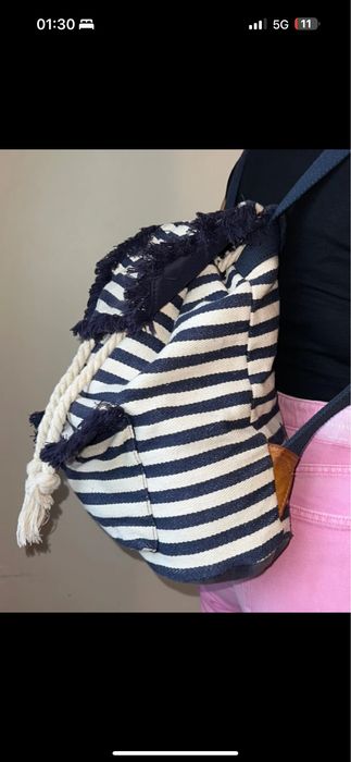 Mochila às riscas Springfield