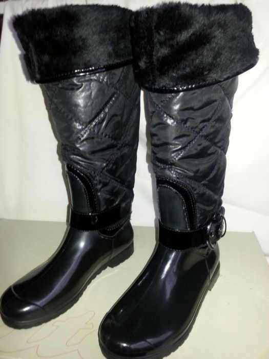 Botki gumowe ocieplane roz. 38