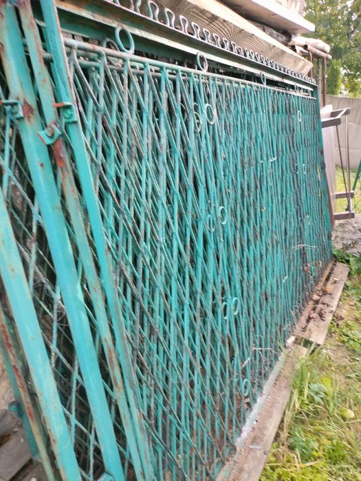 Ogrodzenie ponad 30mb panel stalowy, brama i furtka