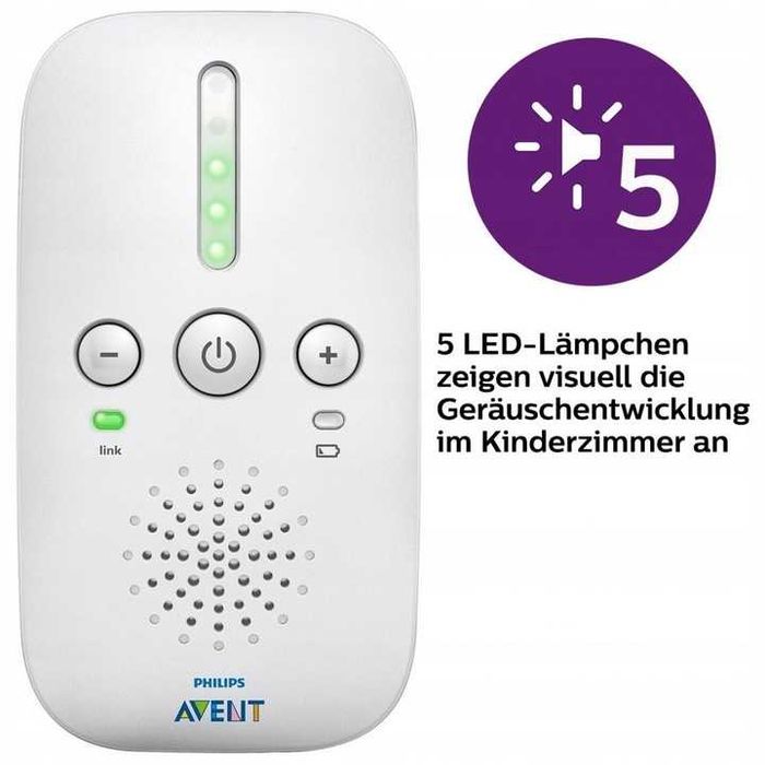 Niania elektroniczna Philips Avent dla BEZPIECZEŃSTWA dziecka 7073