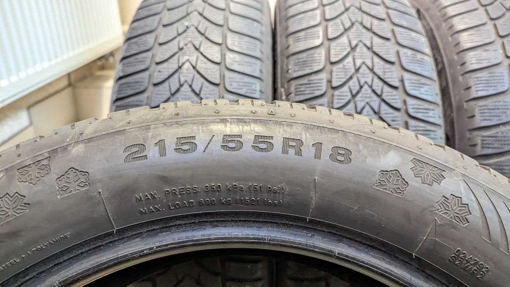 Шини 215/55 R18 95H Dunlop SP Winter Sport 4D DSST RunFlat