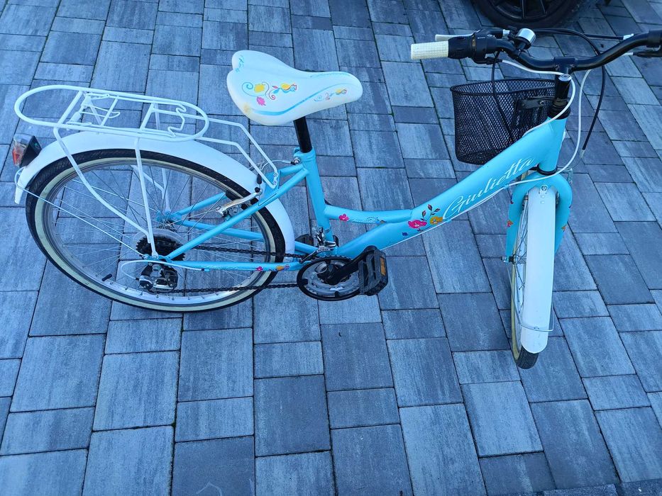 Rower dziewczęcy 24"