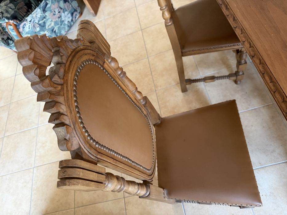 Mesa de sala mais movel cristaleira