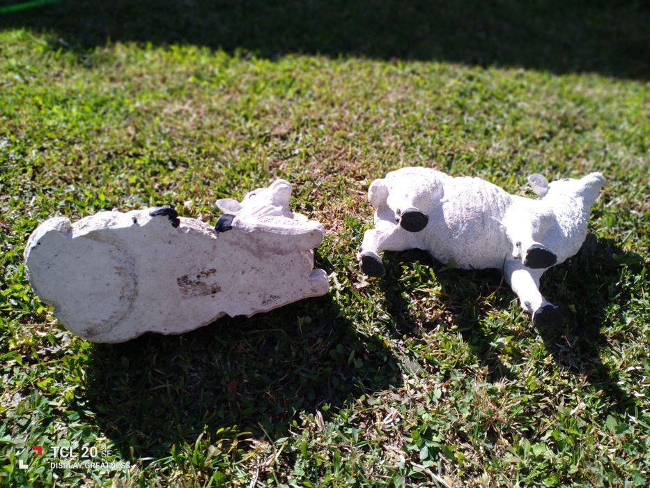 Ovelhas decorativas para jardim