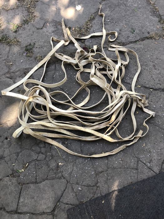 Ушивальник , смужки шкіри упряж