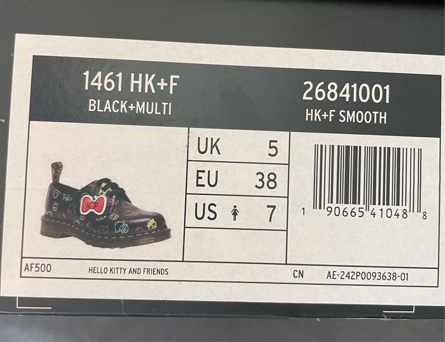 Dr Martens 38 Hello Kitty UNIKAT SANRIO