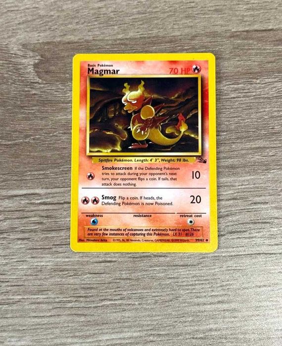 Fossil Cartas Originais Pokémon TCG WOTC - ING e PT