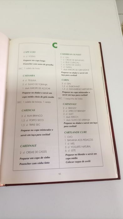 Guia dos Barmen III  Cocktails.