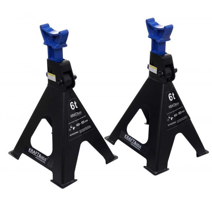 KRAFT&DELE Kobyłki Samochodowe Podstawki 6T 2 Szt 400-585Mm KD3172