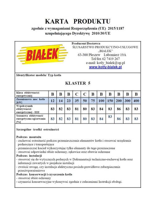 Kocioł z podajnikiem na ekogroszek 200KW KLASTER-5 5KLASA PRODUCENT