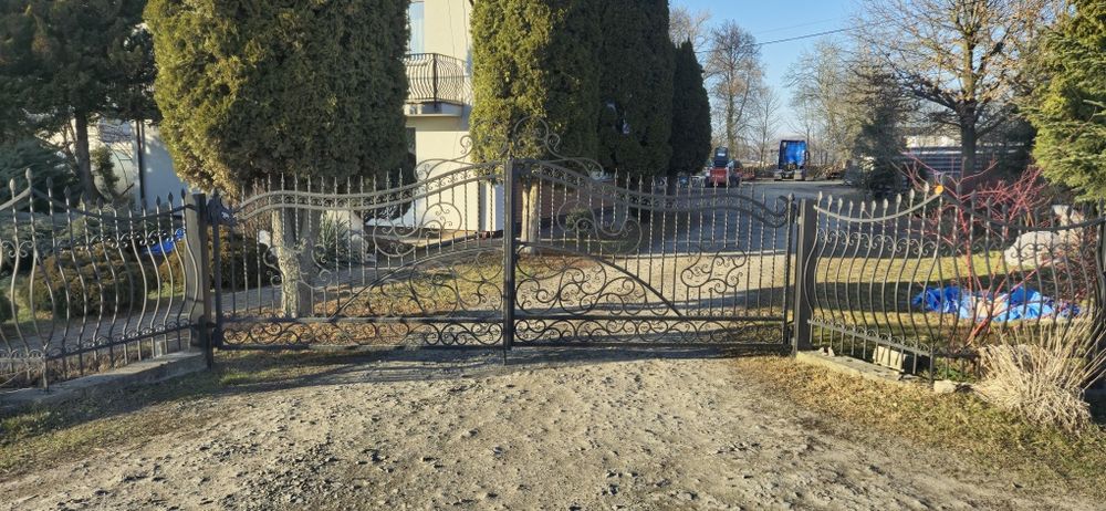 Brama wjazdowa kuta 5 m  ocynkowana