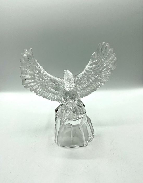 Aguia em cristal boemia