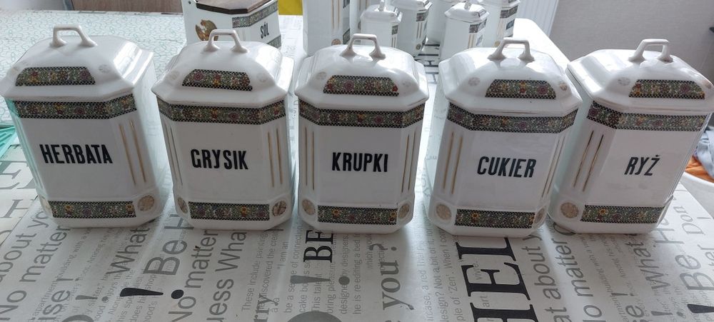 Zestaw pojemników kuchennych