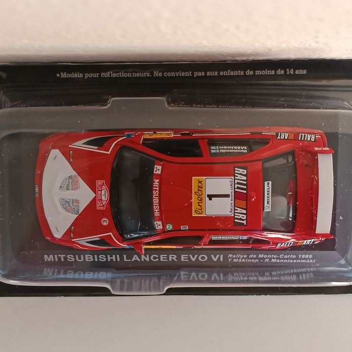 Mitsubishi Lancer EVO VI 1/43