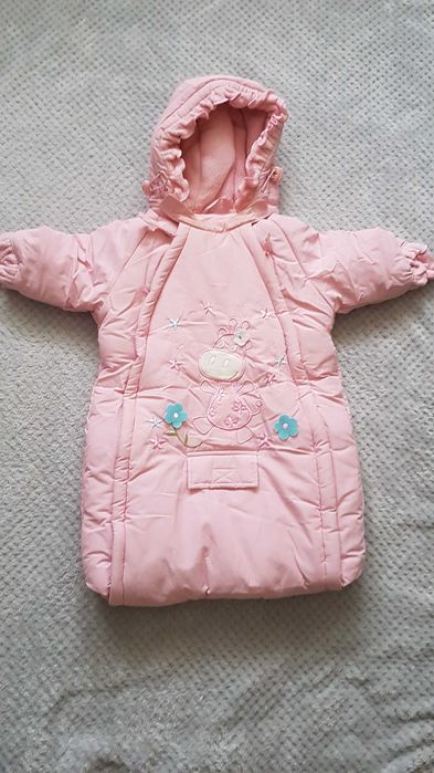 Kombinezon/worek, różowy, rozm.62 "Cocobello"
