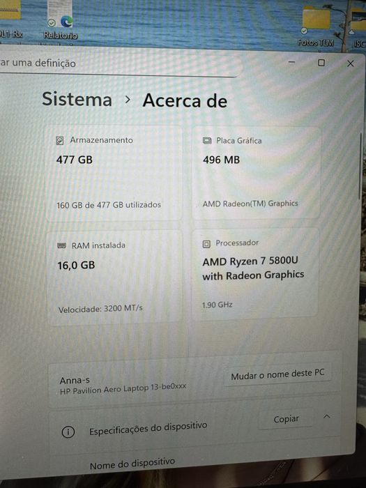 HP Pavilion Aero 13’