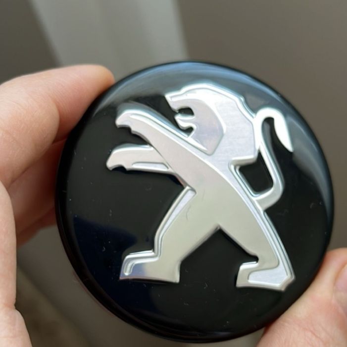 Ковпачки дисків оригінал  Peugeot 60mm