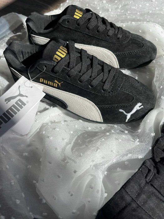 36 розмір Кросівки Puma Speedcat "Black White"