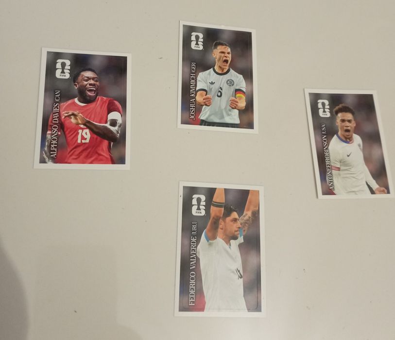 Cromos coca cola Panini Word Cup originais