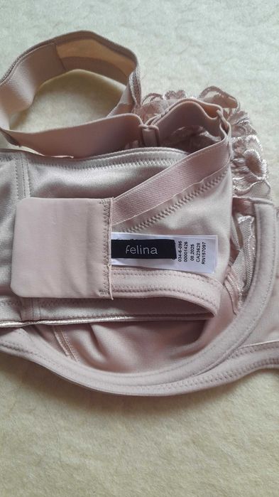 Beżowy biustonosz premium Felina nowy r.95E
